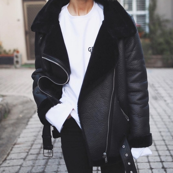 SOLD Zara aviator jacket - Picture 2 of 9